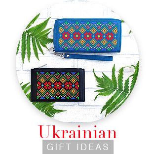 Online shopping for Ukrainian gift ideas from Ukrainian bags, Ukrainian wallet, Ukrainian coin purse to Ukrainian travel accessories and Ukrainian necklace, Ukrainian bracelet, Ukrainian ring