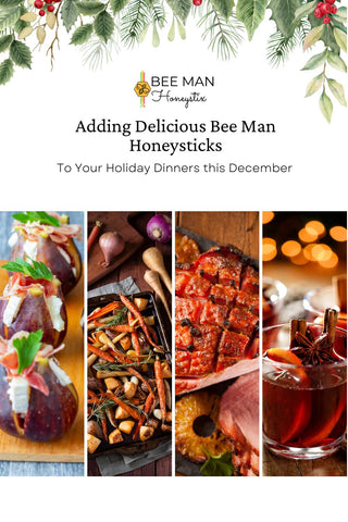 Beemanhoneysticks for December holiday recipes