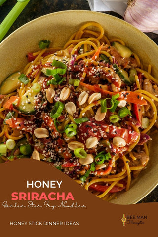 Honey Sticks Are The Perfect Sweetener For This Spicy Noodle Dish