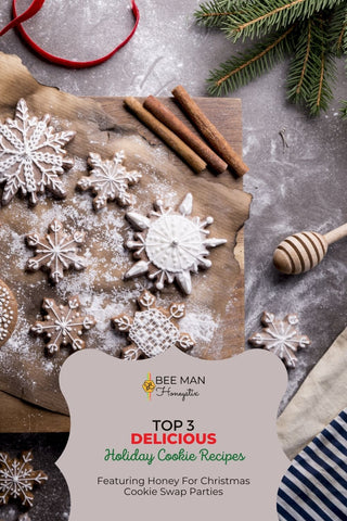 Honey sticks are key for creating the perfect holiday cookie