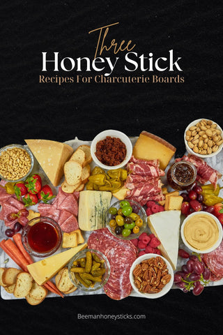 Use Honey Sticks For Your Charcuterie Board