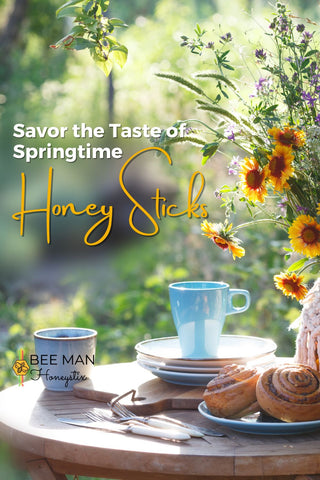 add honey sticks to your springtime diet