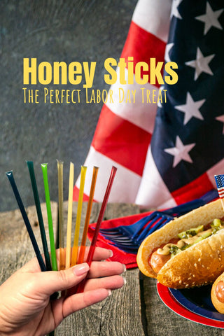 consider honey sticks for labor day