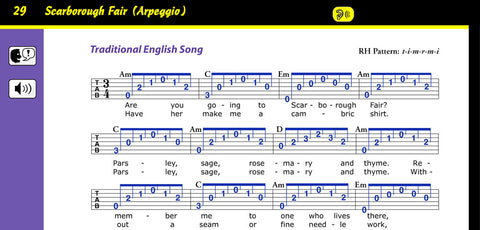 eMedia Guitar For Dummies Level 2 guitar tablature