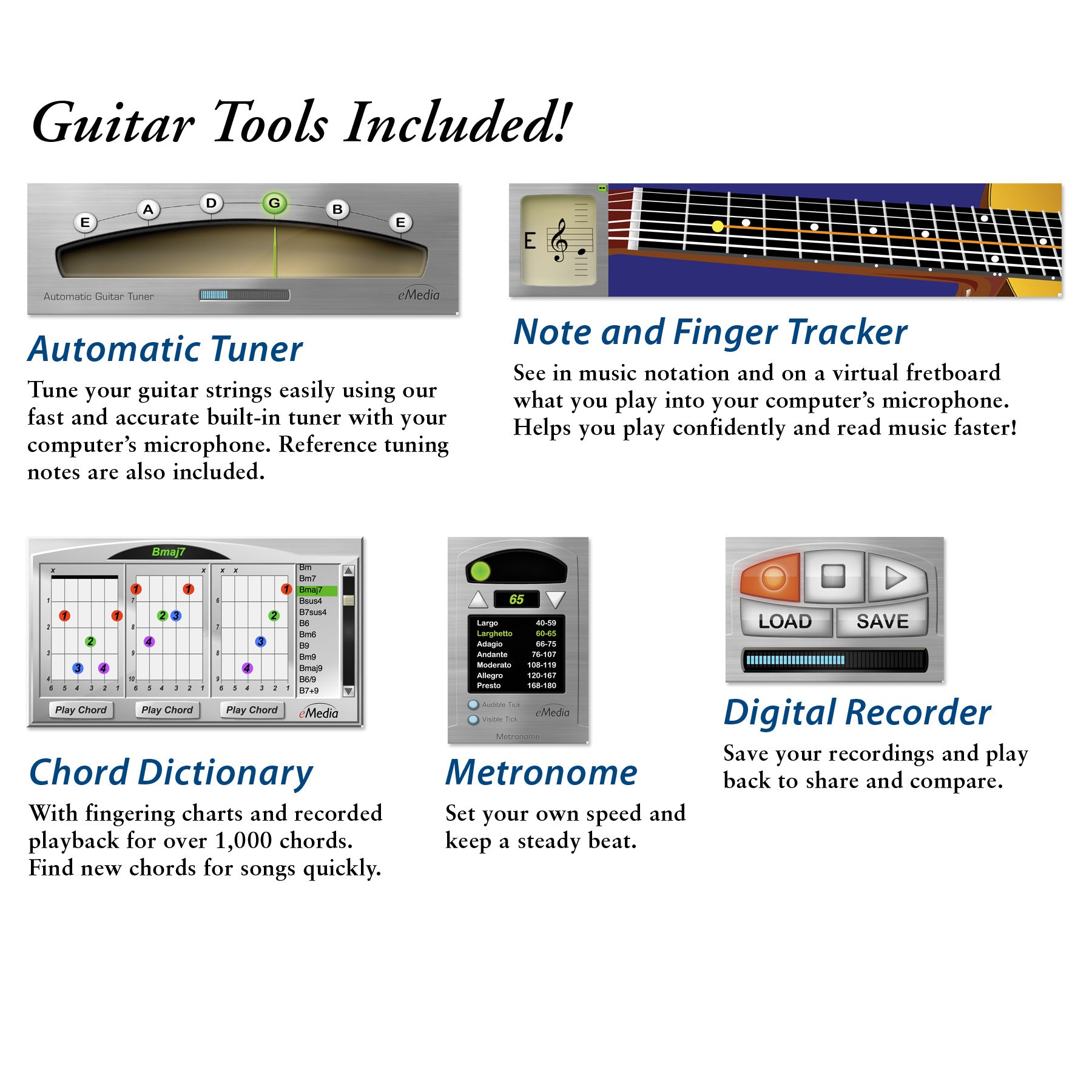 emedia guitar method version 4