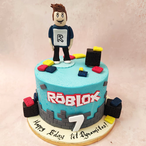 Adorable Roblox Boy Cake  A Wholesome Gaming Celebration