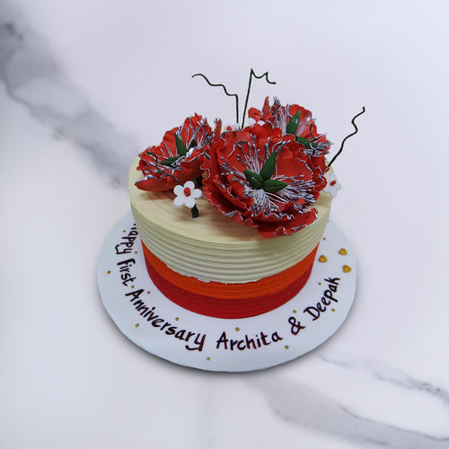 Darcey Floral Cake | Eat Cake Today - Cake Delivery from Malaysia's Best  Bakers | Reviews on Judge.me