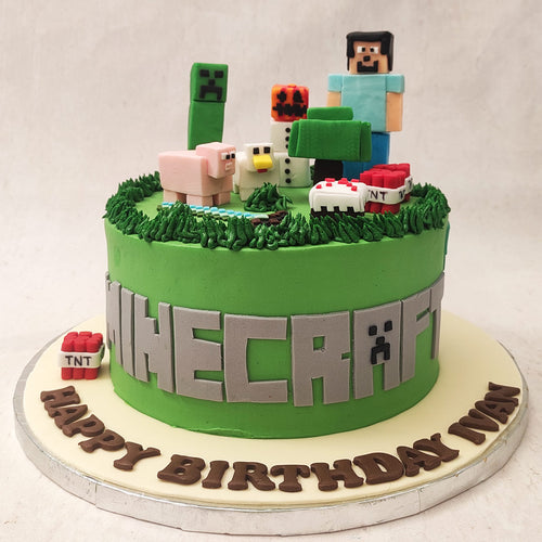 chefmarche Minecraft cartoon Cake Topper Price in India - Buy chefmarche  Minecraft cartoon Cake Topper online at Flipkart.com