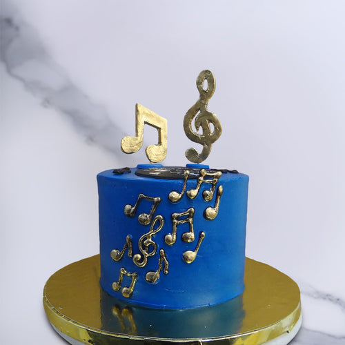 Order Guitar Cake Online Same day Delivery Kanpur