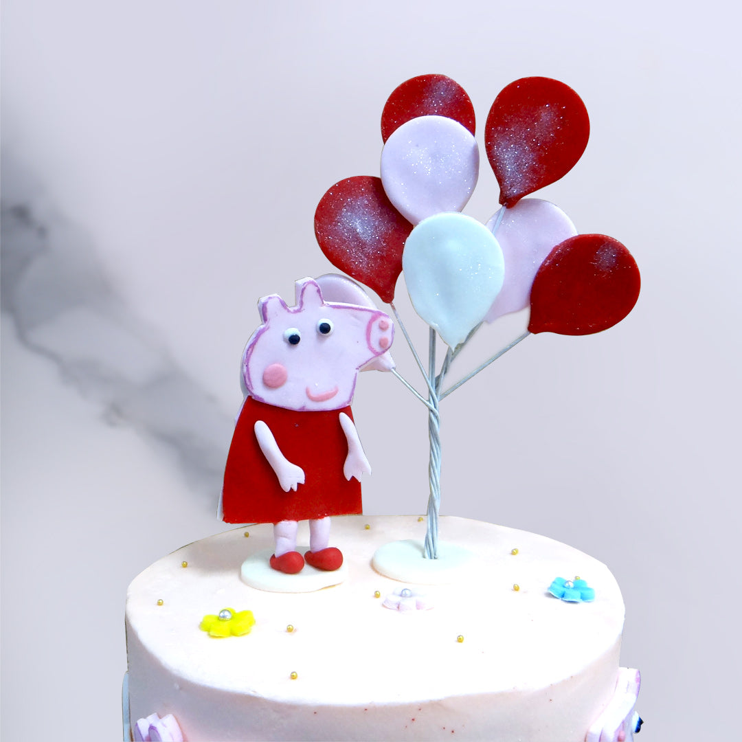 Fancy cupcake cute pig face Stock Photo - Alamy