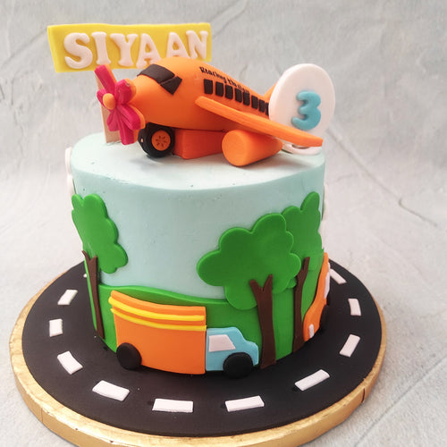 Order Aeroplane Theme Cakes Online | YummyCake