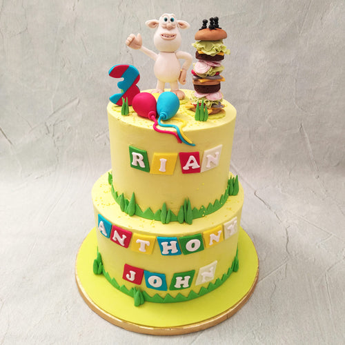 Oddbods Cake | Oddbods Birthday Cake For Kids | Cartoon Cake – Liliyum  Patisserie & Cafe