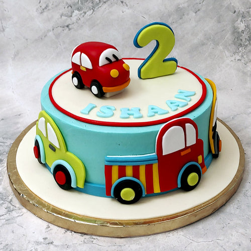 big red car cake | Big red car. OMG cake art red fondant wha… | Flickr