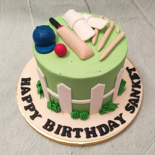 🏏cricket theme cake design/cricket lover cake/world cup cake design/cricket  cake design/cricket cake - YouTube