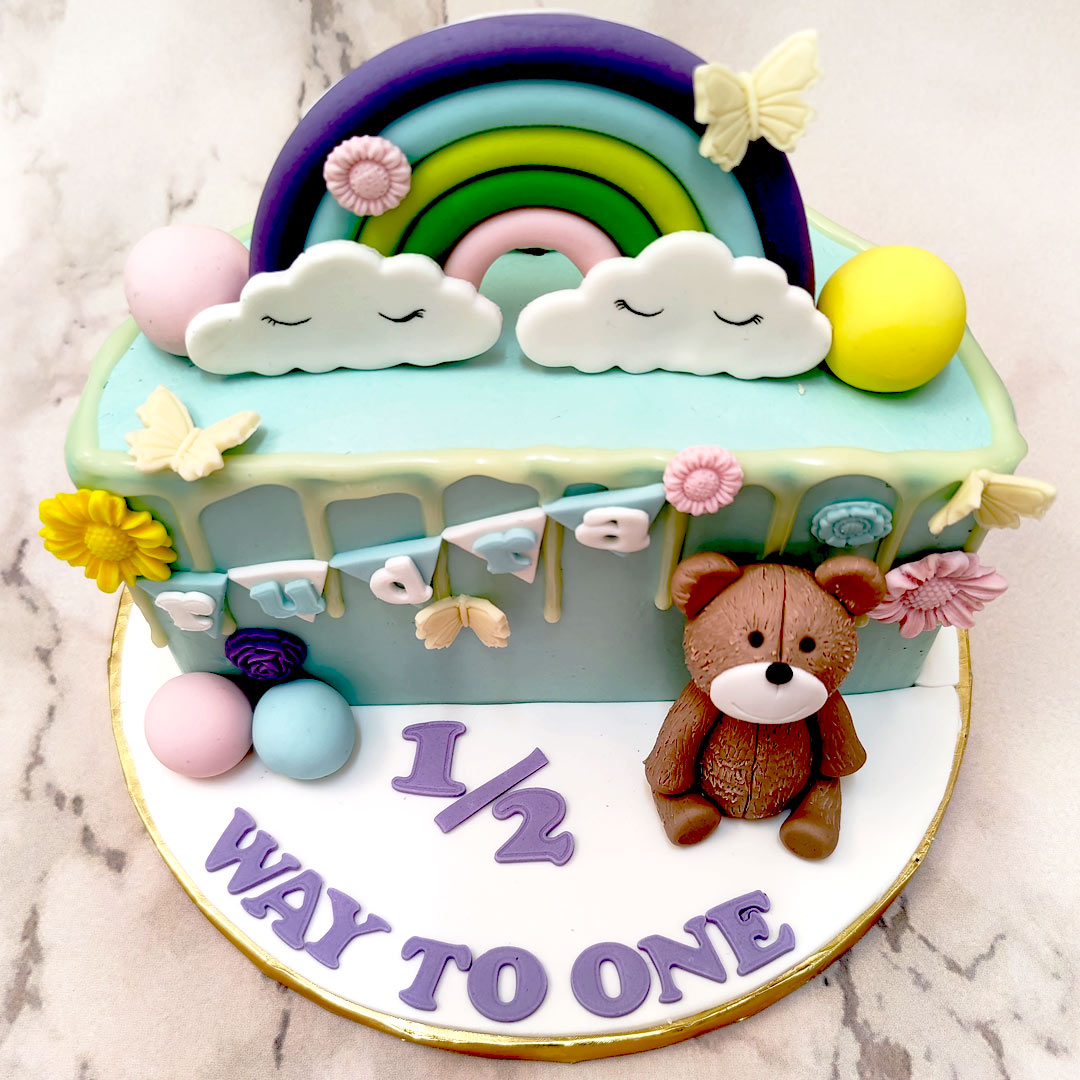 20 Latest and Best 6 Month Birthday Cake Designs With Photos