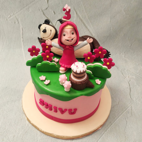 83 Masha and the bear cakes ideas | masha and the bear, bear cakes, kids  cake