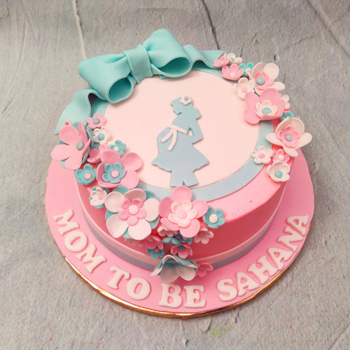 Sweet Mother's Day Cake Topper 🌹 - Mum and Daughter - Clay or Fondant -  YouTube