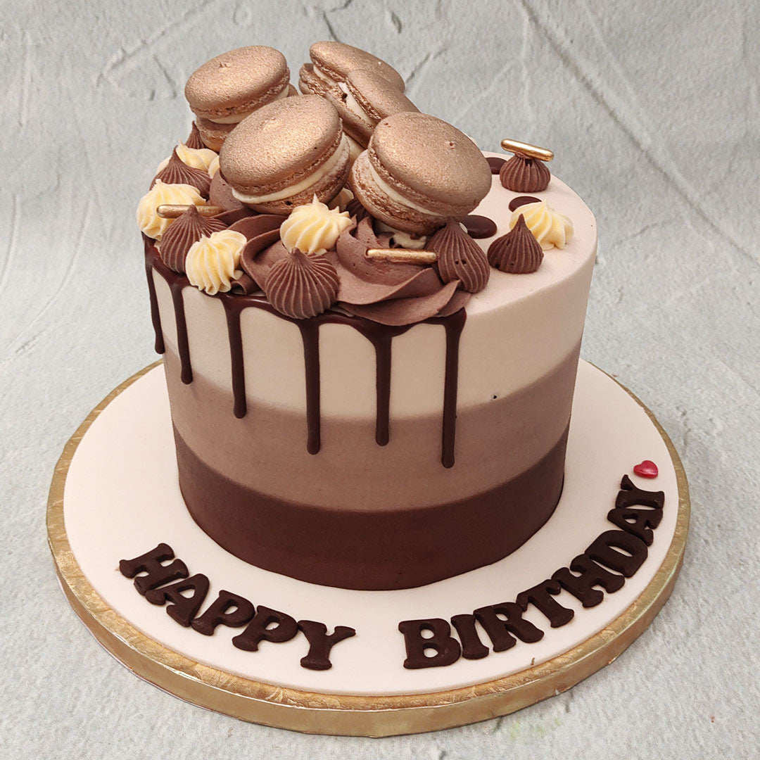 Simple Chocolate Celebration Cake | Kitchen Mason