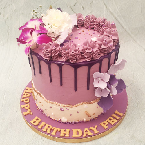 Final cake - Nasta Party cake for - The Orchid Cake Co Ltd