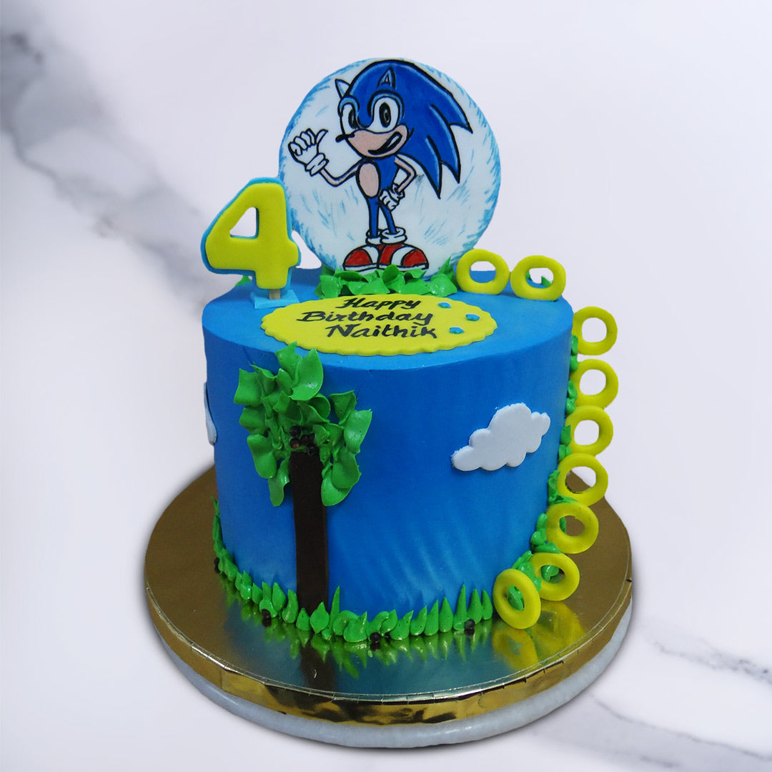 Update more than 75 sonic cake design latest 
