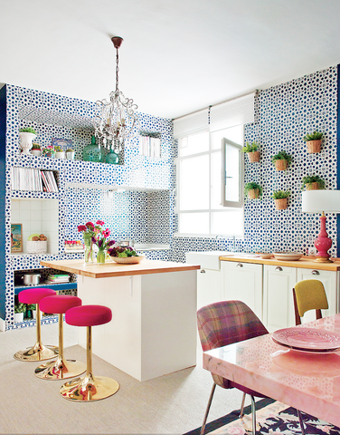 ponle color a tu cocina con estas ideas