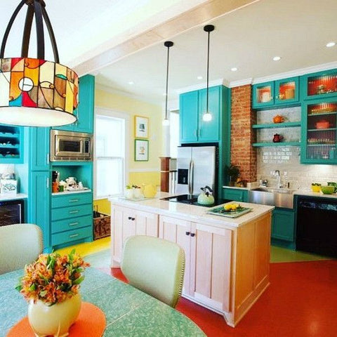 dalor color a tu cocina con estas ideas