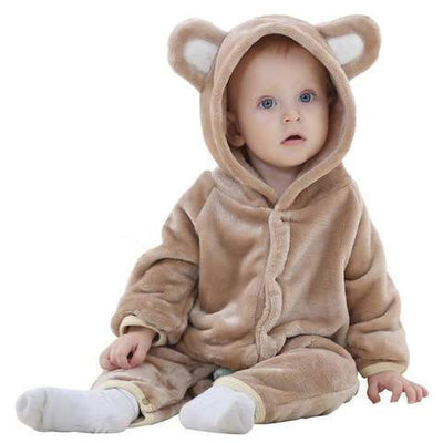 Combinaison Ours Bebe Pyjama Combinaison