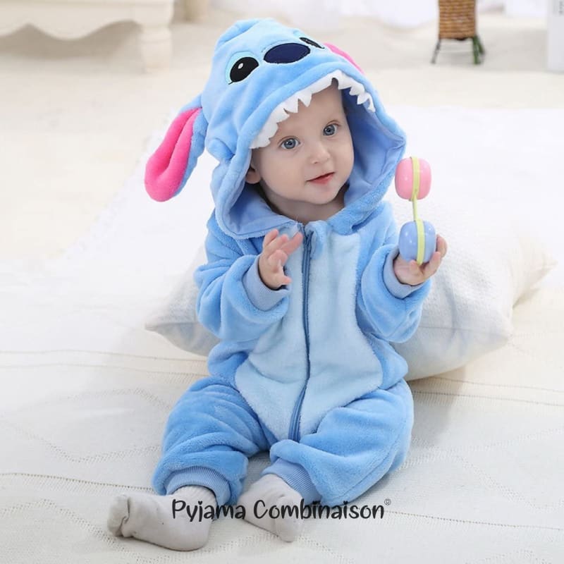 Combinaison Stitch Bebe Pyjama Combinaison