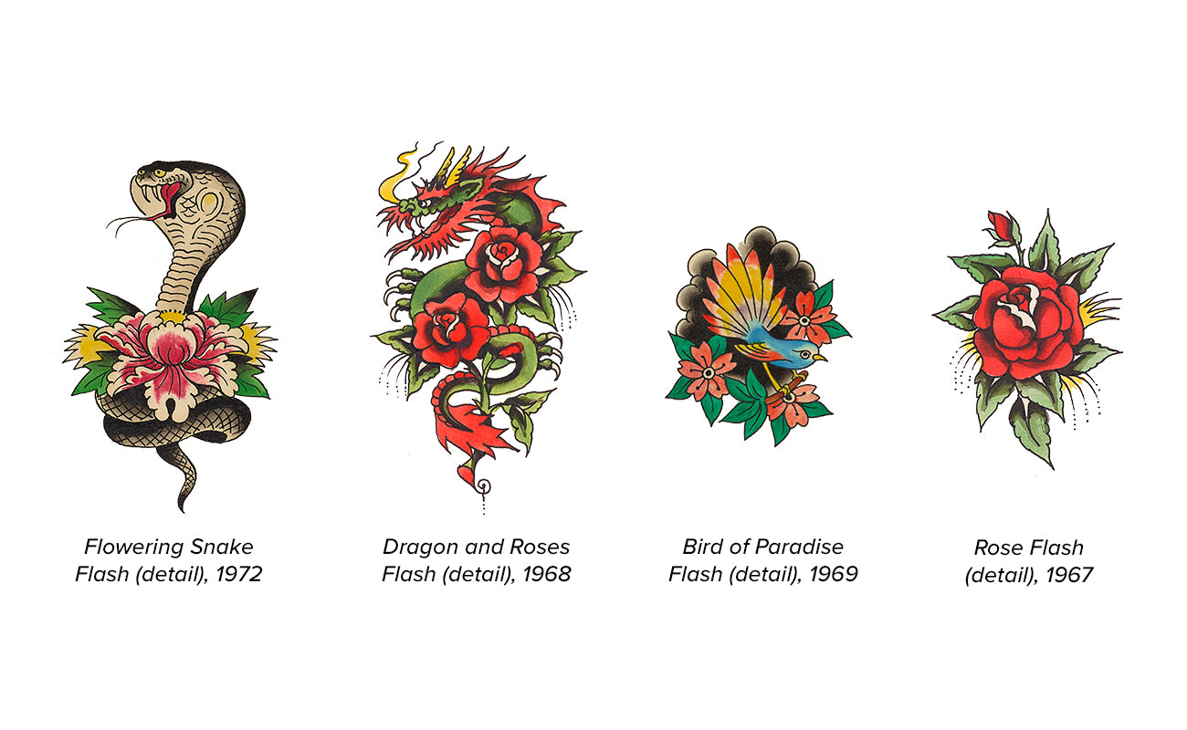 Ed Hardy: Deeper Than Skin - Custom Tattly for de Young Musuem – Tattly  Temporary Tattoos & Stickers