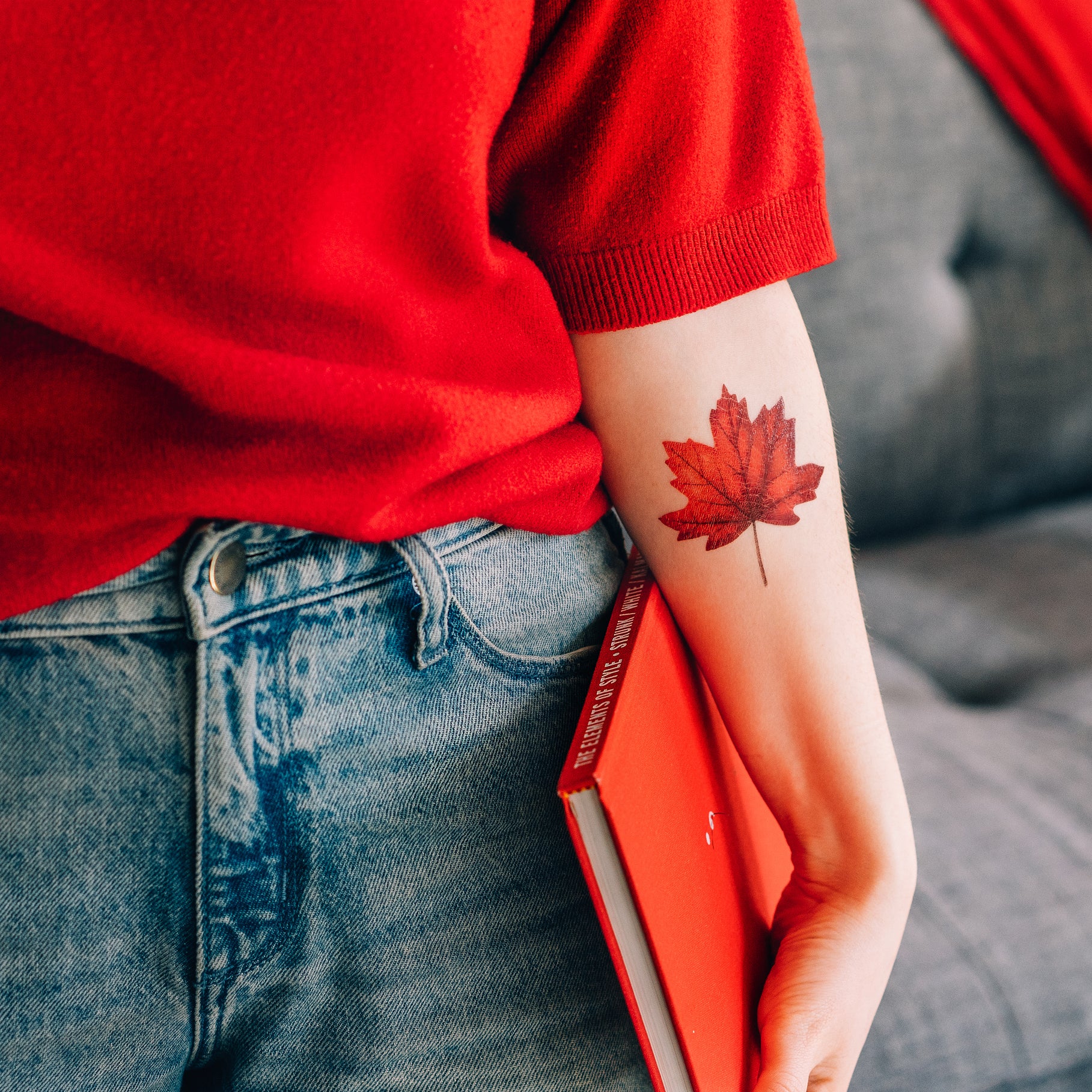 TATTOOS1960  on Instagram A maple leaf tattoo is a classic and  timeless piece of artwork It is not only a symbol of Canada but also a  symbol of strength endurance and