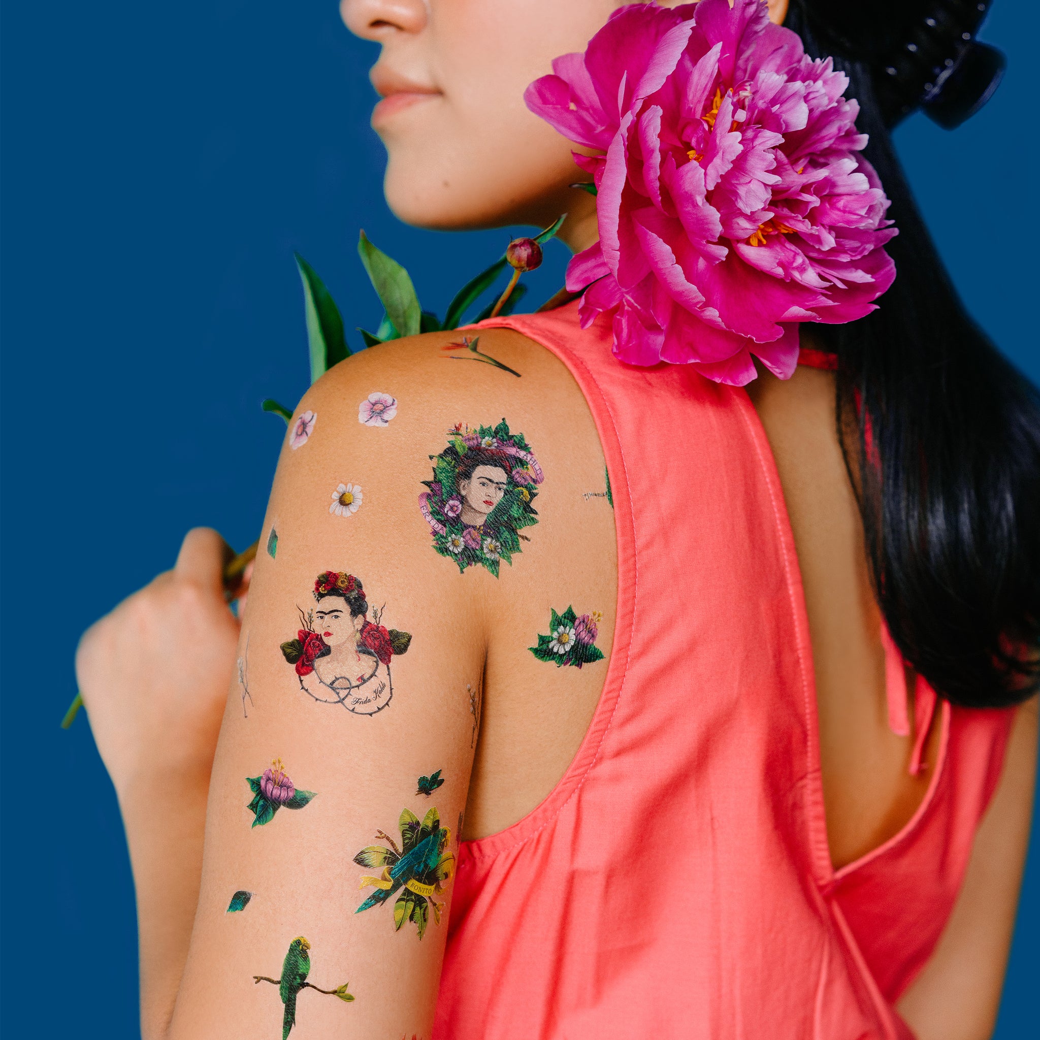 Frida Kahlo tattoo done by Pete Walker  Allegory Tattoos  rtattoo