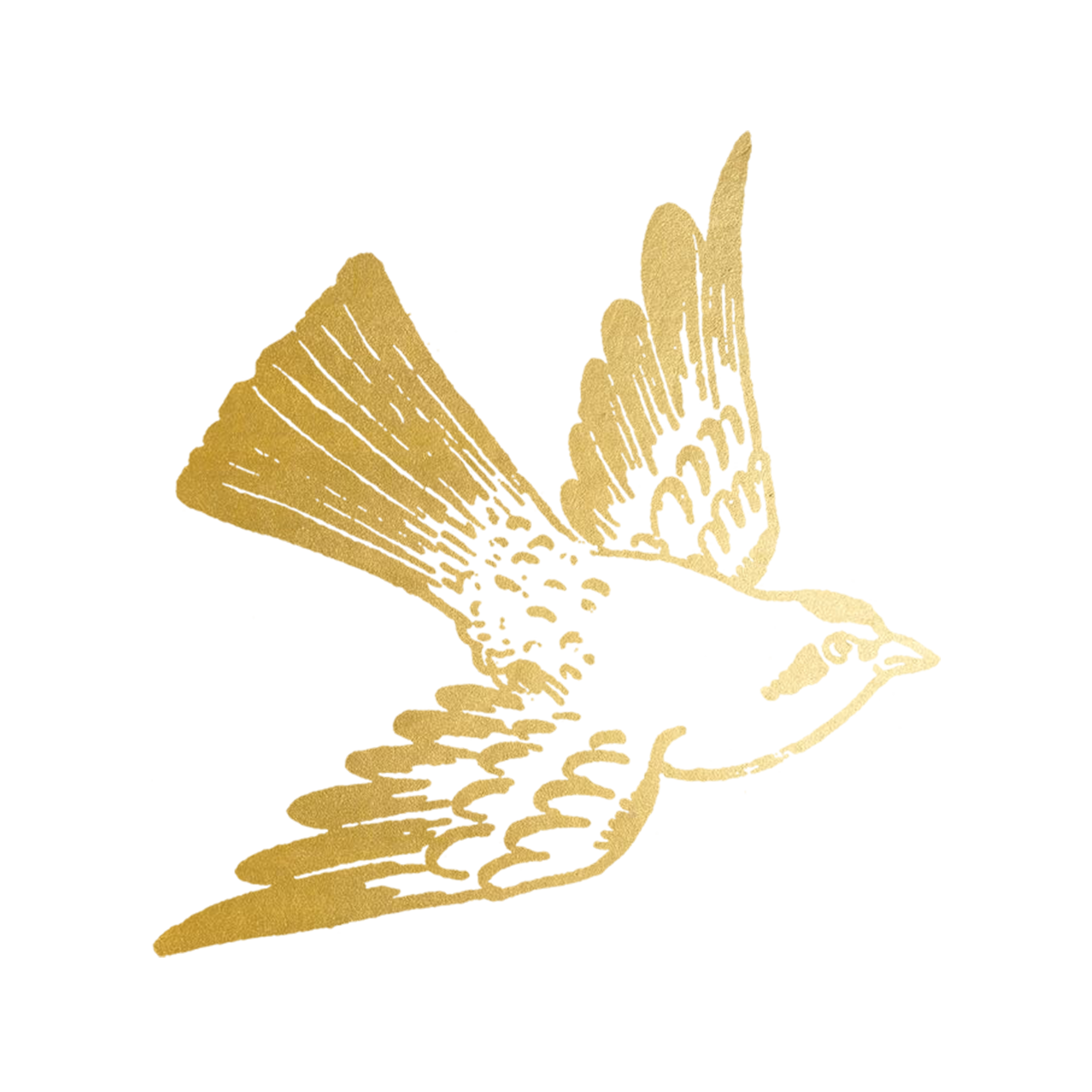 Золотая птица. Наклейки золотые птицы. Птички на золотом фоне.