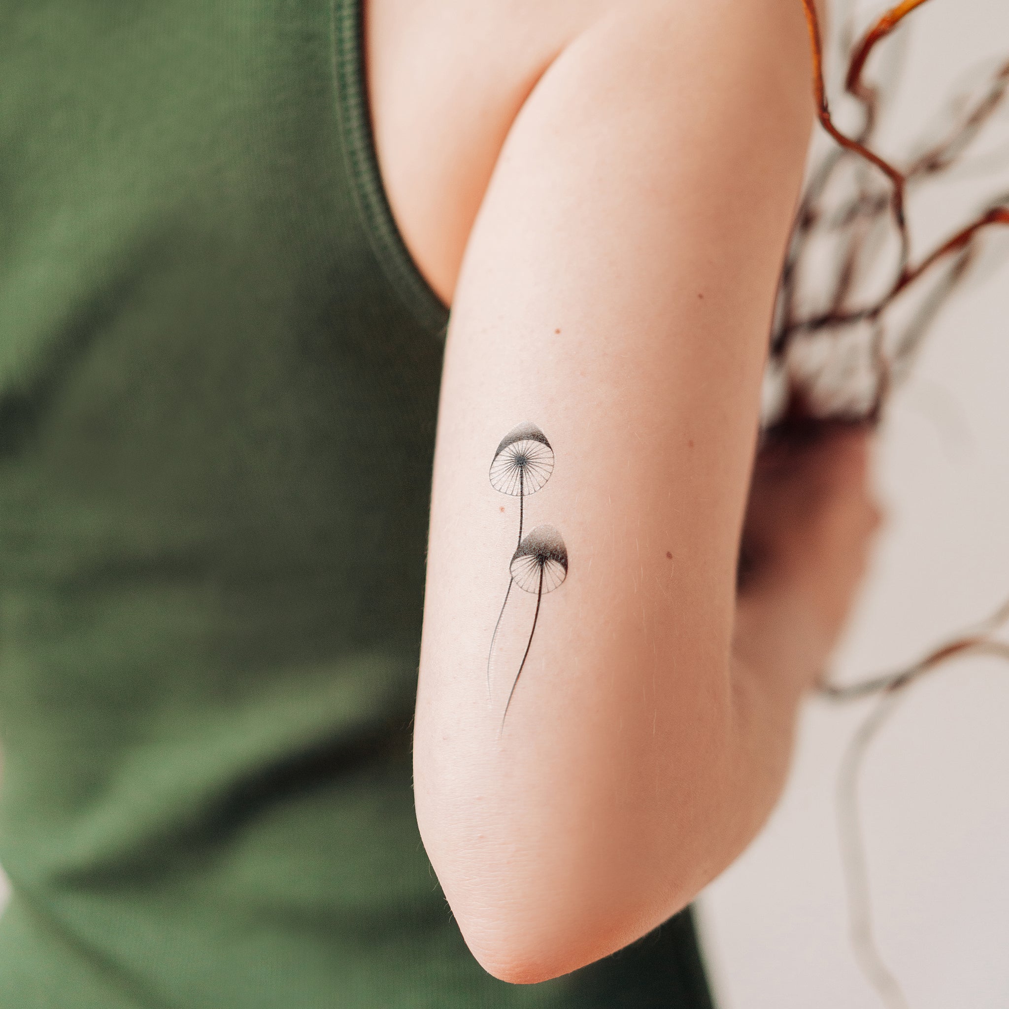 Mushroom Tattoo Meaning Symbolism and Designs