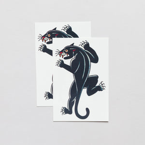 Red Eyes Black Panther Tattoo Design  Traditional Panther Tattoo Outline   Free Transparent PNG Clipart Images Download