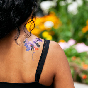 orchid and butterfly tattoo  Clip Art Library