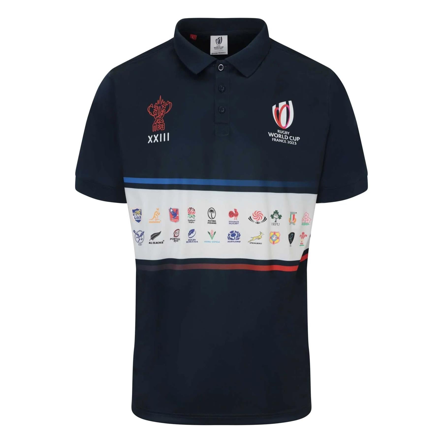 Rugby World Cup 2023 x England Rugby Men's Poly Polo Shirt
