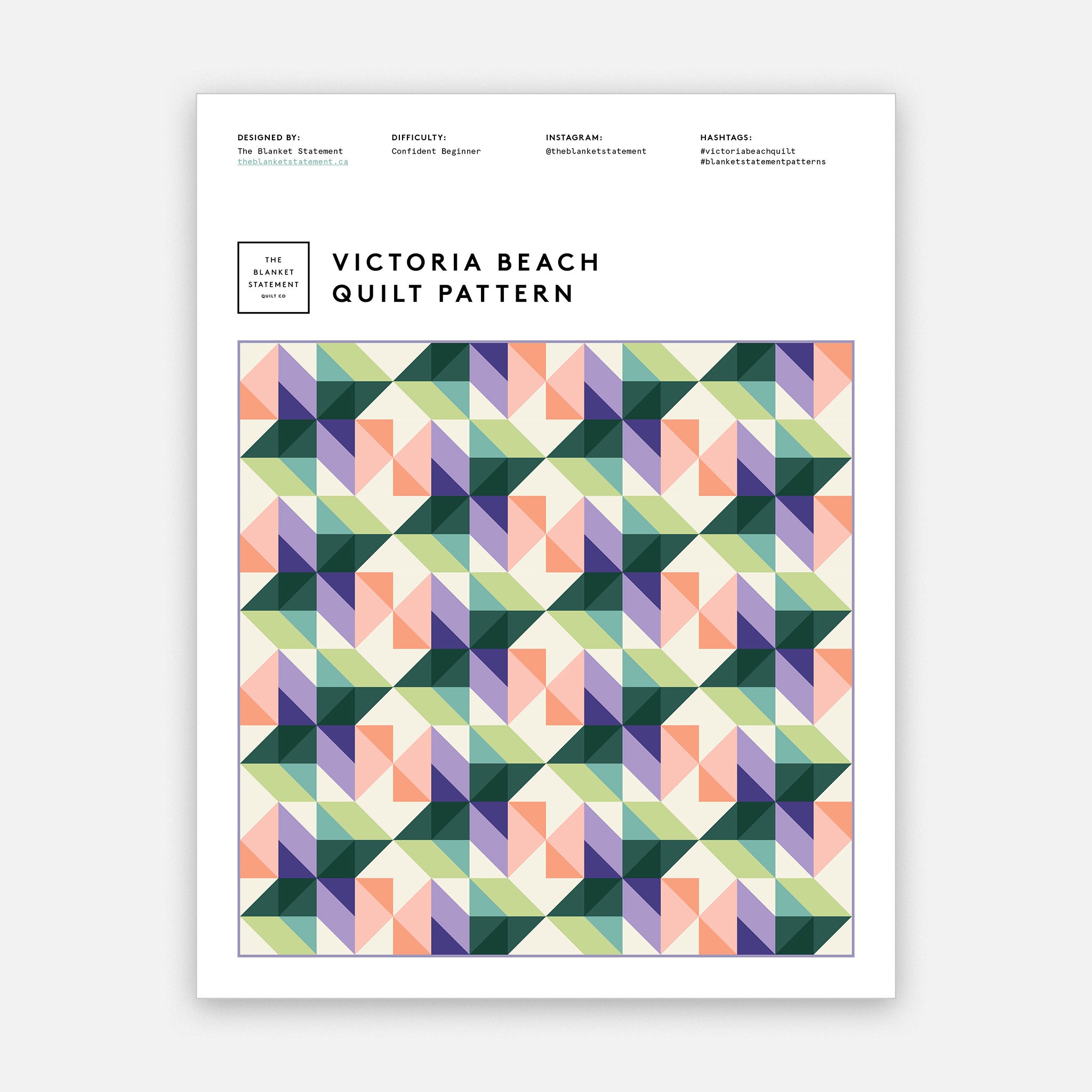Introducing: The Victoria Beach Quilt – The Blanket Statement
