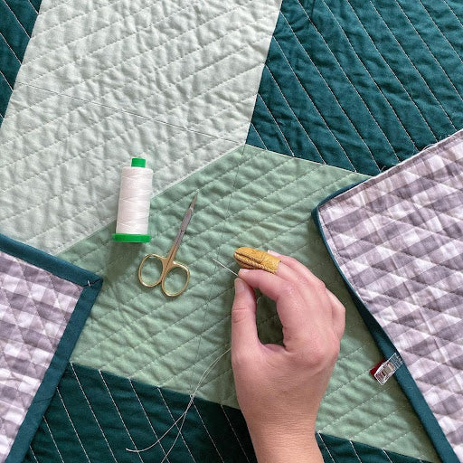 Choosing Thread for Big Stitch Hand Quilting 