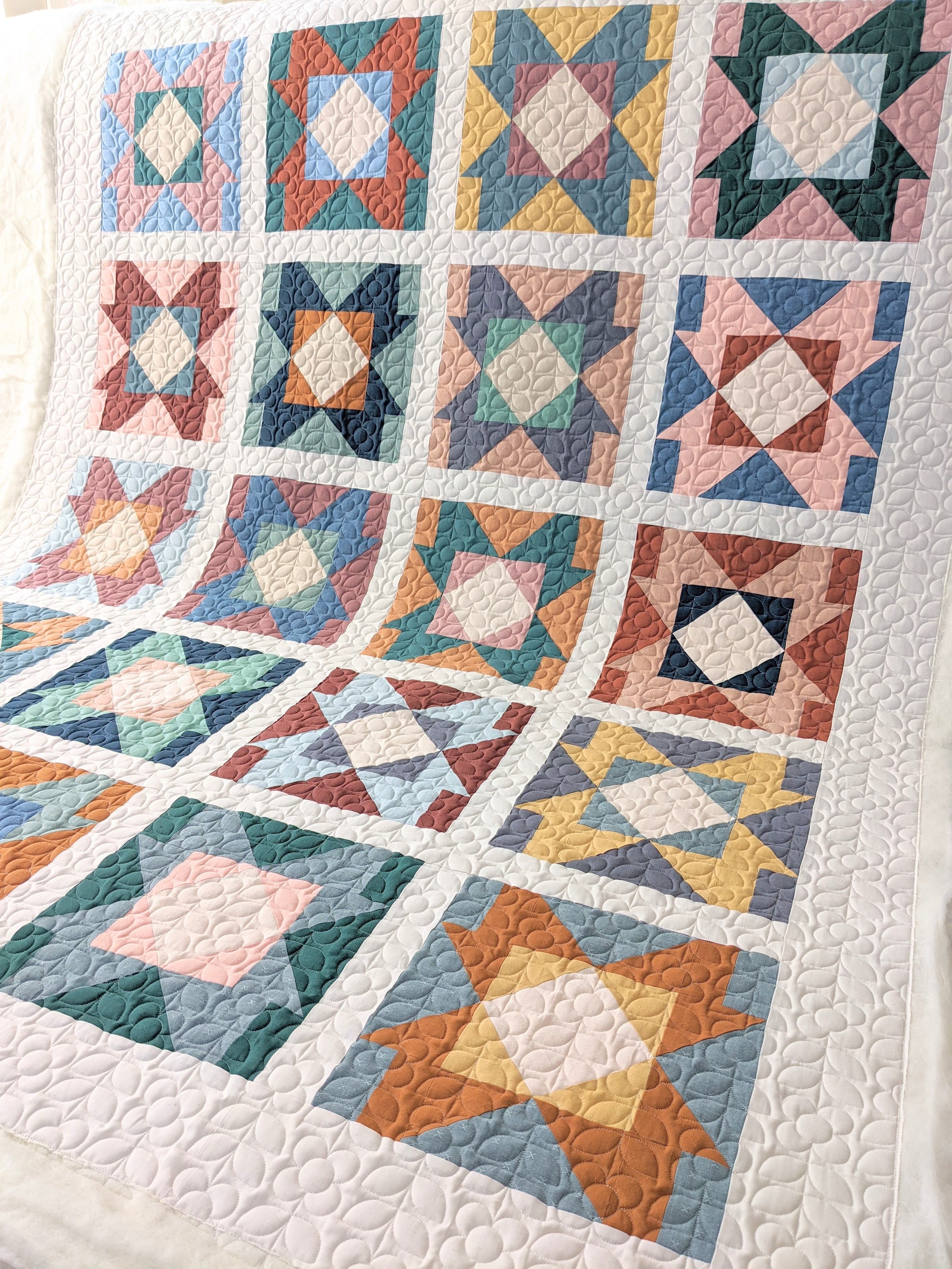 Prairie Rose FQ Quilting