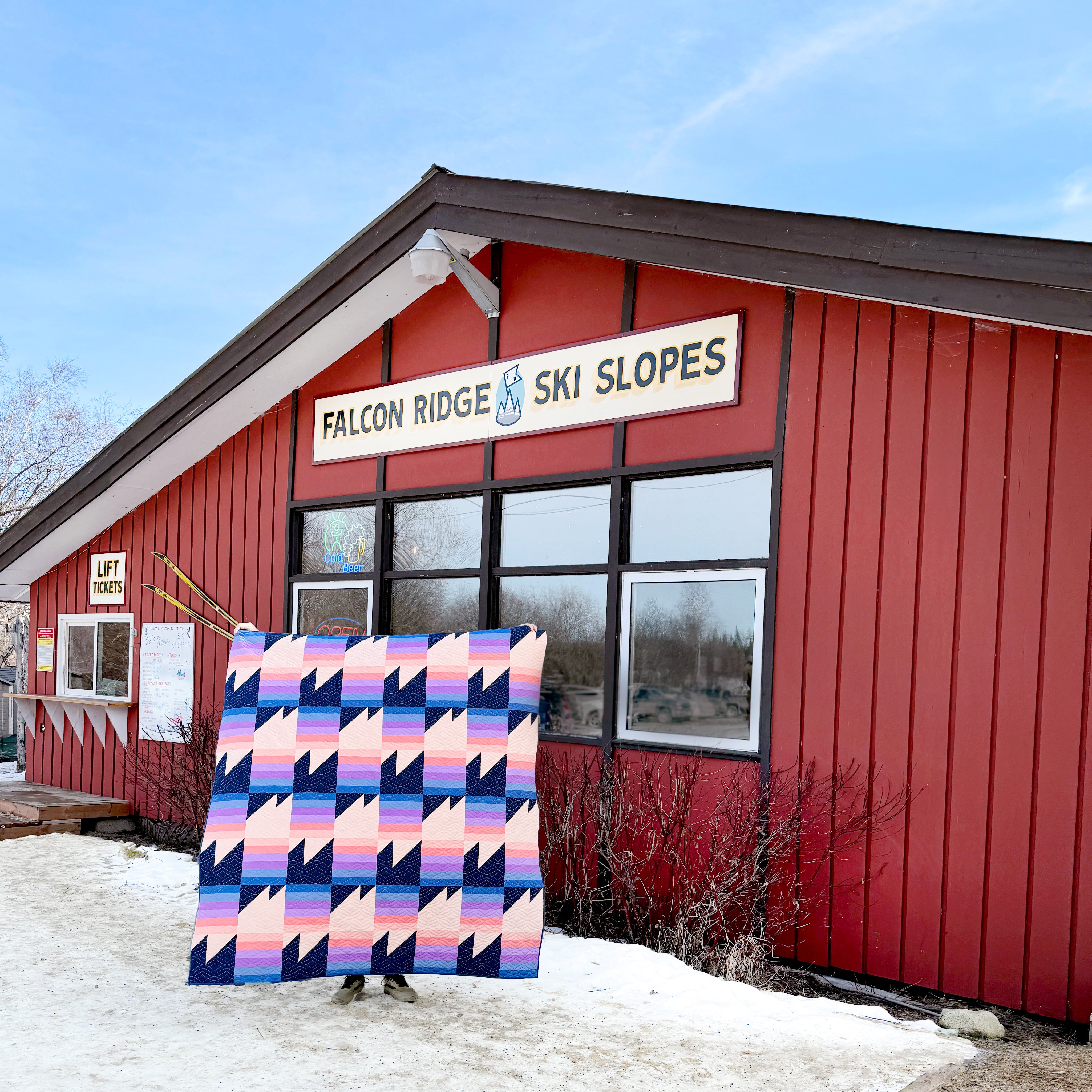 Falcon Ridge Cover Quilt Crop