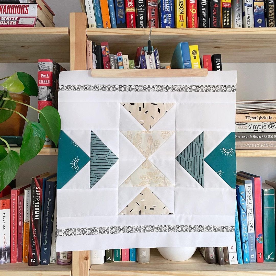 Landmark Luna And Laurel Quilt Block