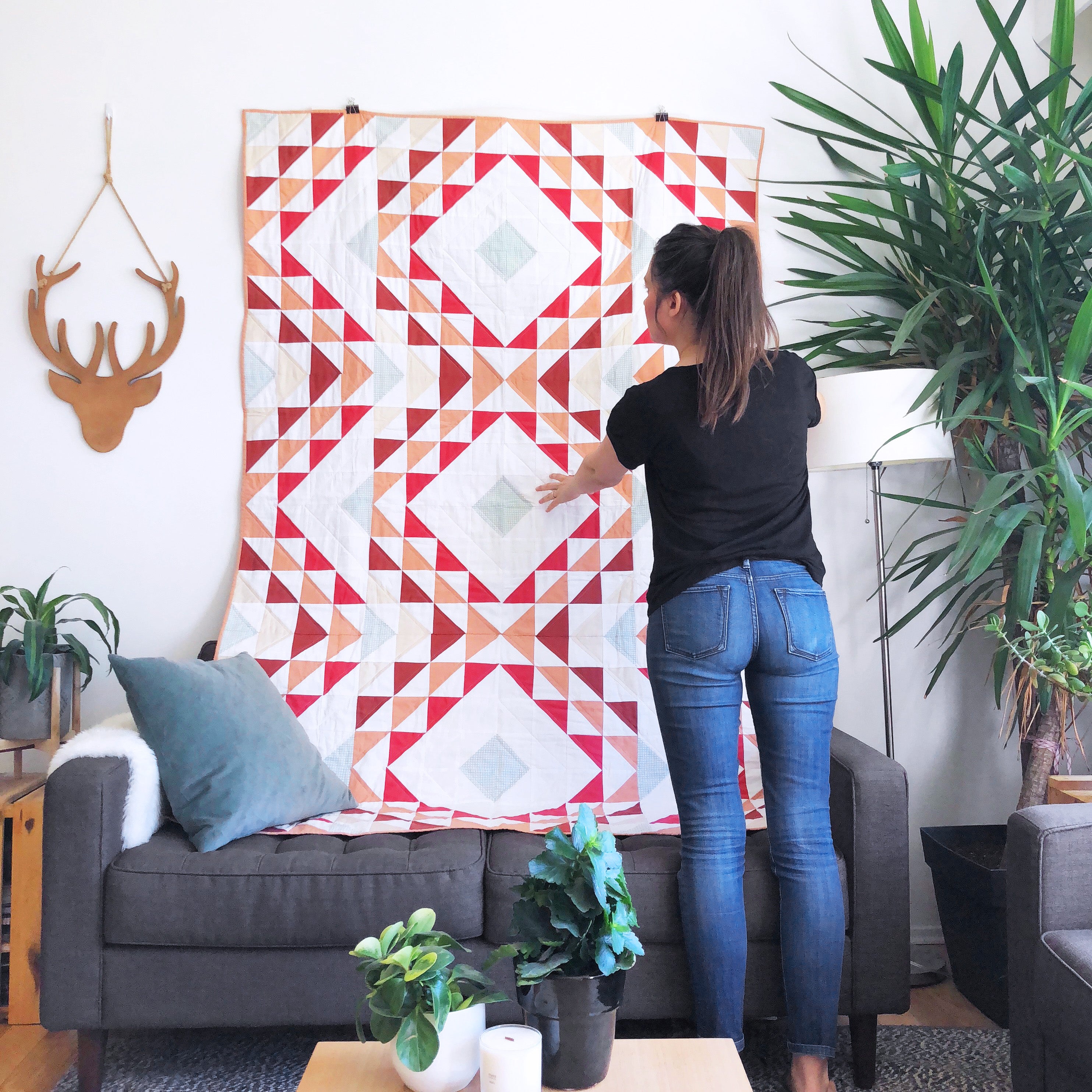 OG Triangle Quilt Wall