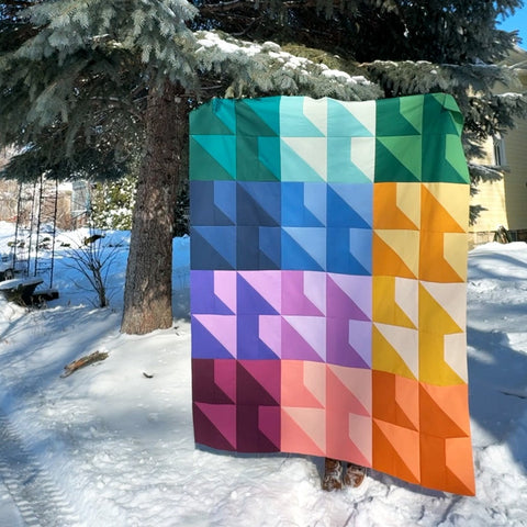 Spring-Inspired Rockwood Quilt