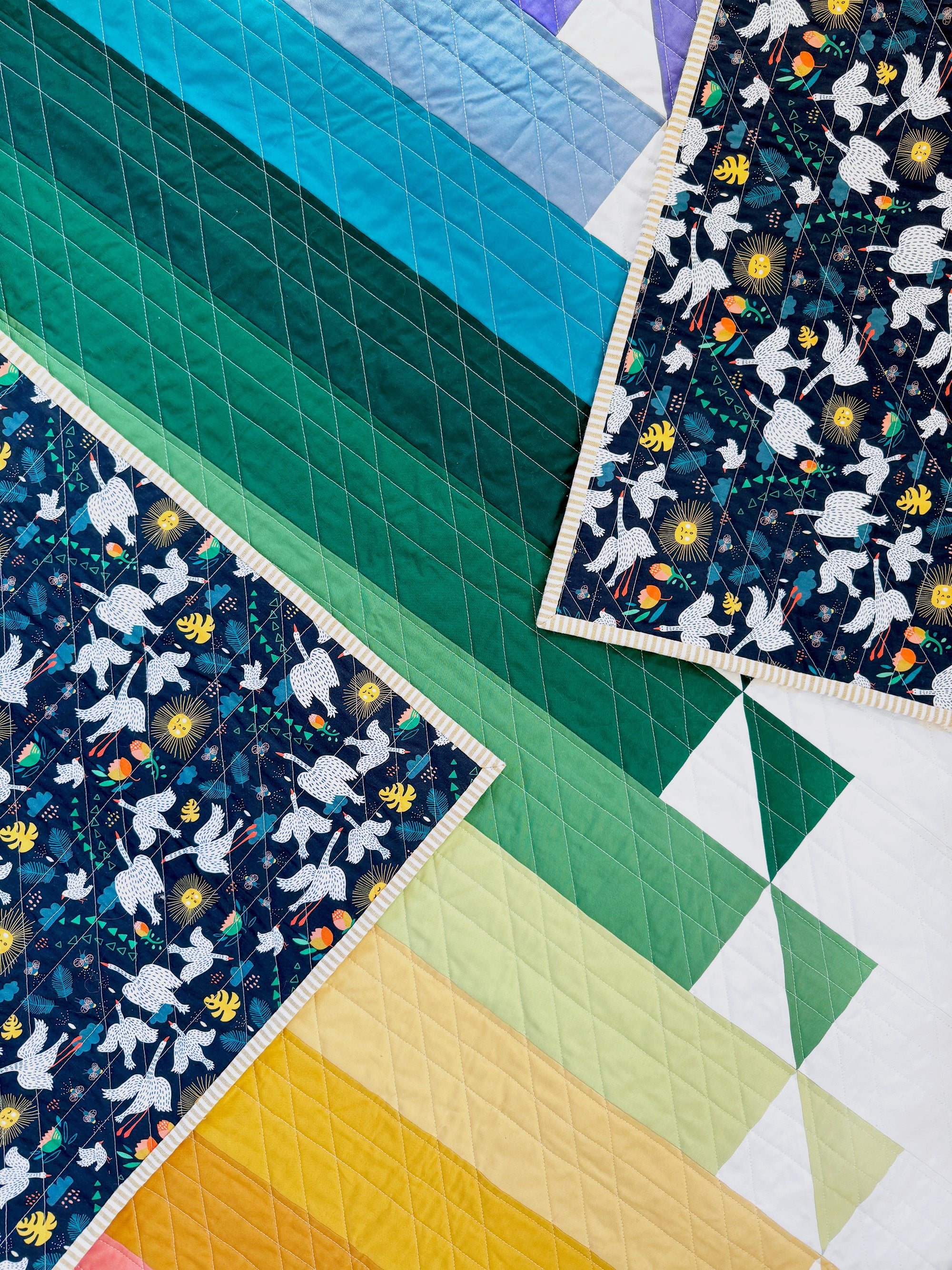 Spring-Inspired Steep Rock Quilt