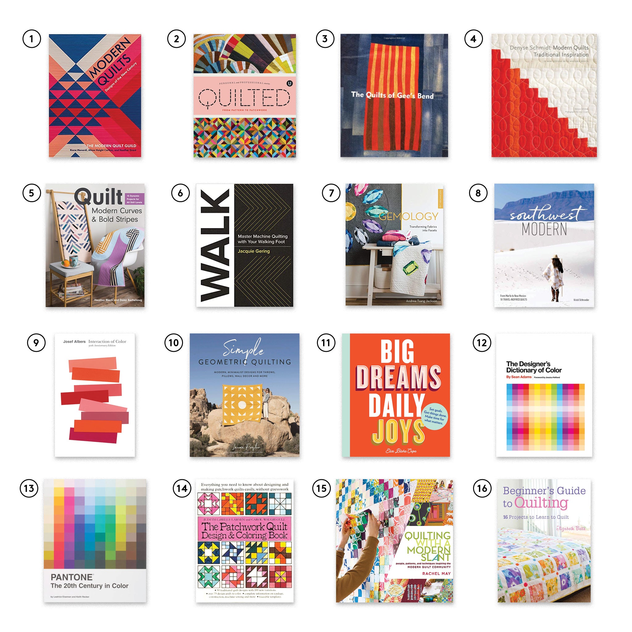 12 Of The Best Quilting Books