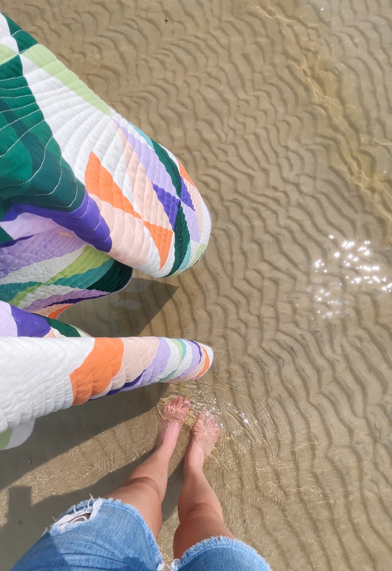 Victoria Beach Cover Feet