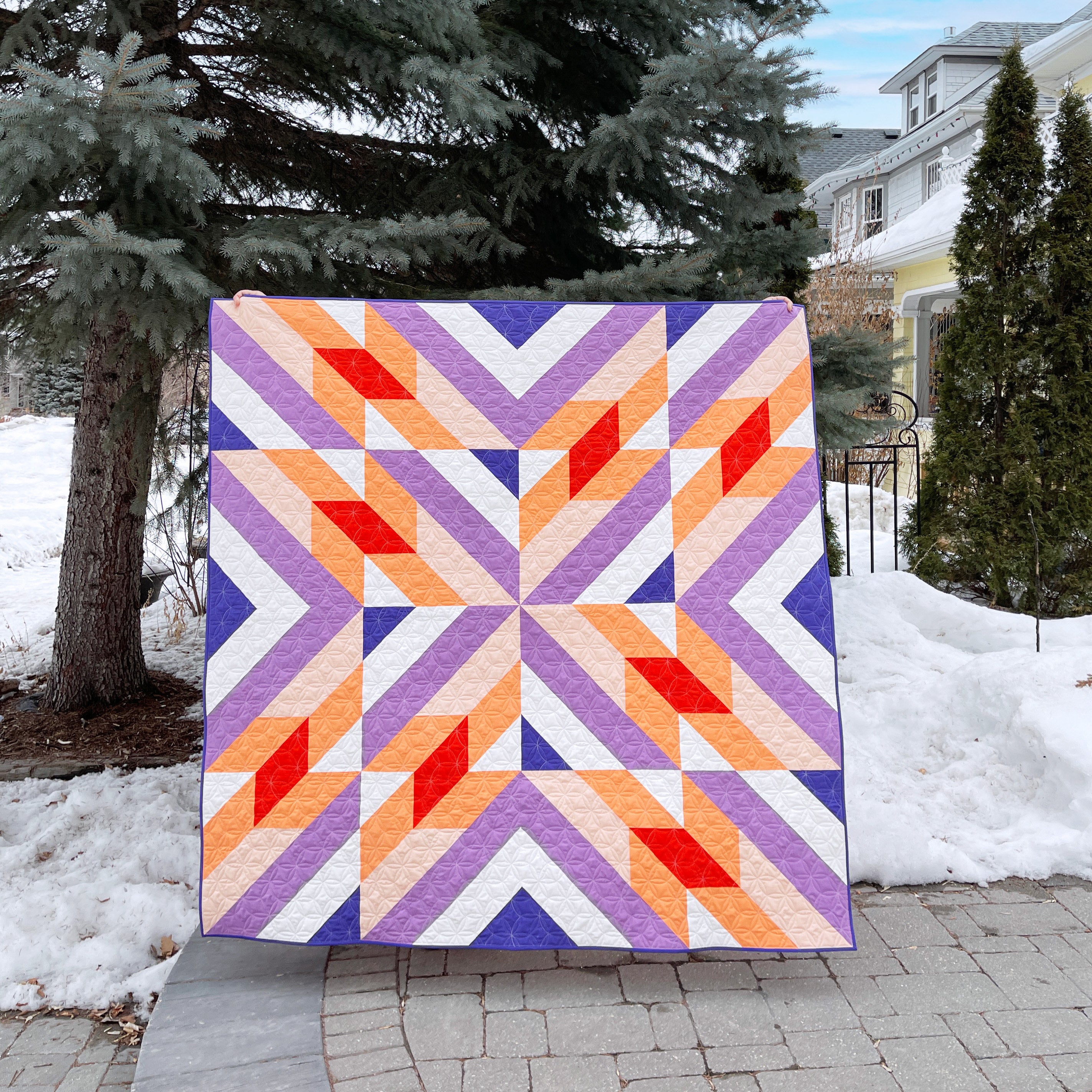 Star Lake QAL Quilt Square