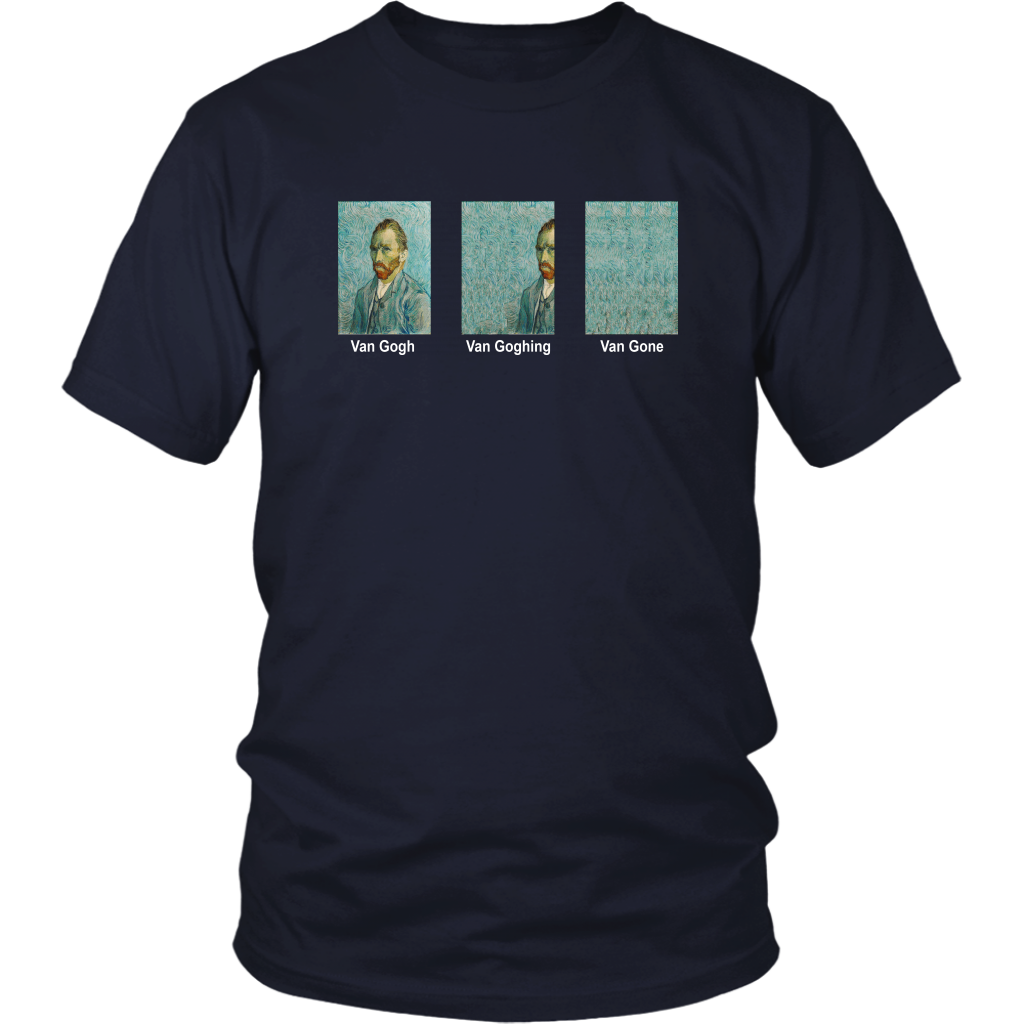 van goghing t shirt