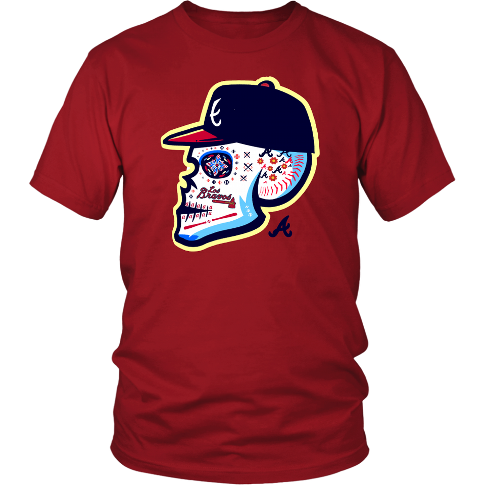 old school atlanta braves shirt