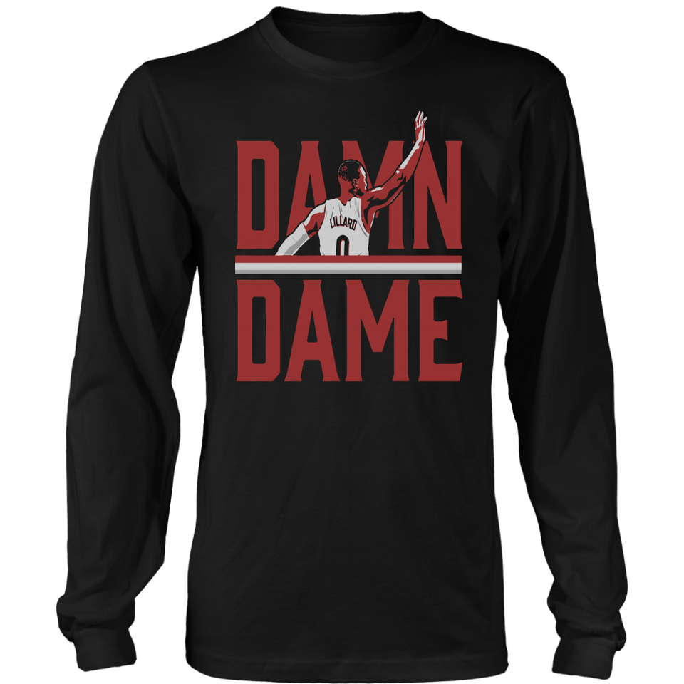 damian lillard long sleeve shirt